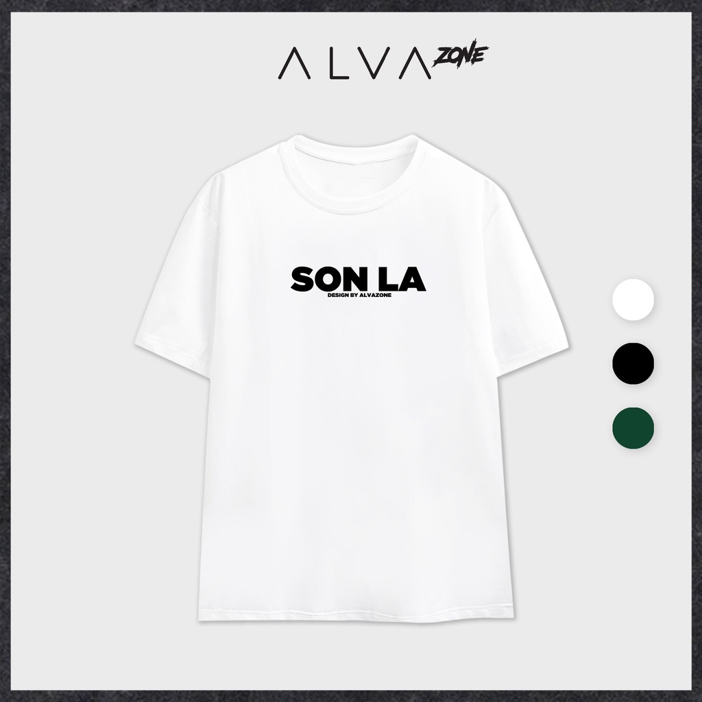 Áo Thun Sơn La LocalBrand Phông Cổ Tròn Tay Lỡ Unisex Nam Nữ Thế Hệ Genz