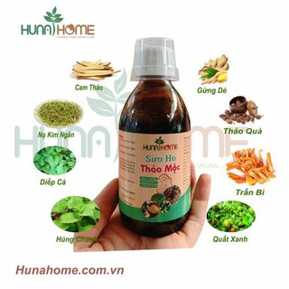 Siro ho Thảo Mộc kháng sinh tự nhiên cho gia đình