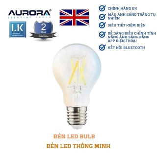 Bóng đèn led bulb giả dây tóc chui e27-4,5w, filament lamp 4.5w cx ble e27, kết nối bluetooth - thương hiệu aurora