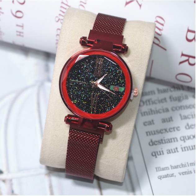 Đồng Hồ Nữ Khóa Nam Châm - Chất Liệu Thép Nhuyễn, Viền 3D Siêu Xinh DHN001 (3 màu) | BigBuy360 - bigbuy360.vn