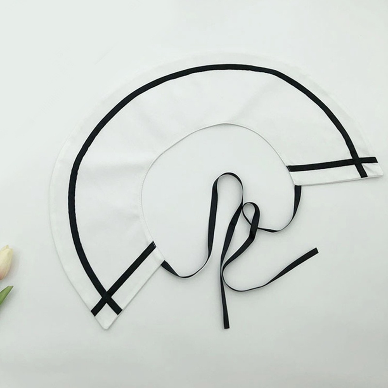 Khăn Choàng Cổ Thắt Nơ Họa Tiết Kẻ Sọc Cho Nữ Sinh