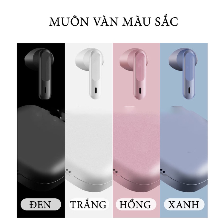 Tai Nghe Bluetooth WAVE300 TWS Tai Nghe Nhét Tai Không Dây Tích Hợp Micro Âm Thanh Nổi HIFI Khử Tiếng Ồn Pavu Tech