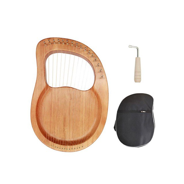 [LYRE NGUYÊN KHỐI 16 DÂY] Đàn hạc Lyre Harp IM0001258-MOLIN Đầy đủ phụ kiện LOẠI 16 DÂY Nguyên khối