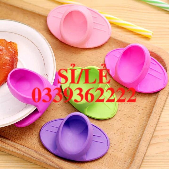 [ COCOLOVE ] [1 chiếc] Miếng bắc nồi chống nóng chống trơn trượt bằng silicon (BNS03)  HAIANHSHOP