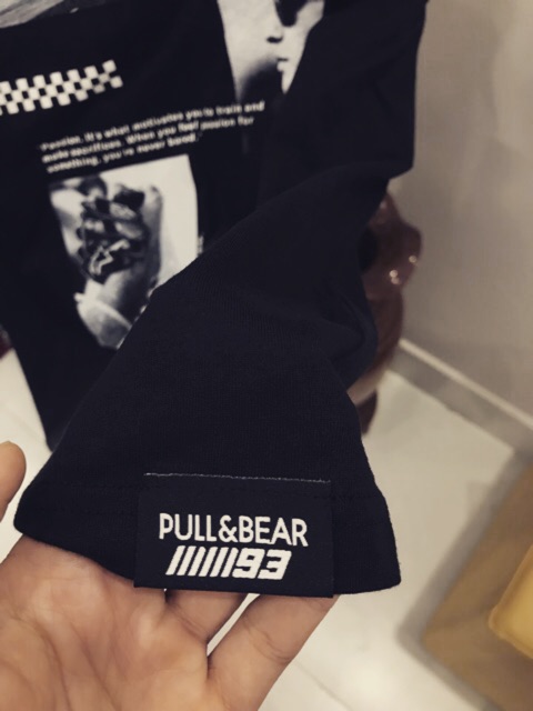 Áo Thun Pull and Bear A winner is a dreamer