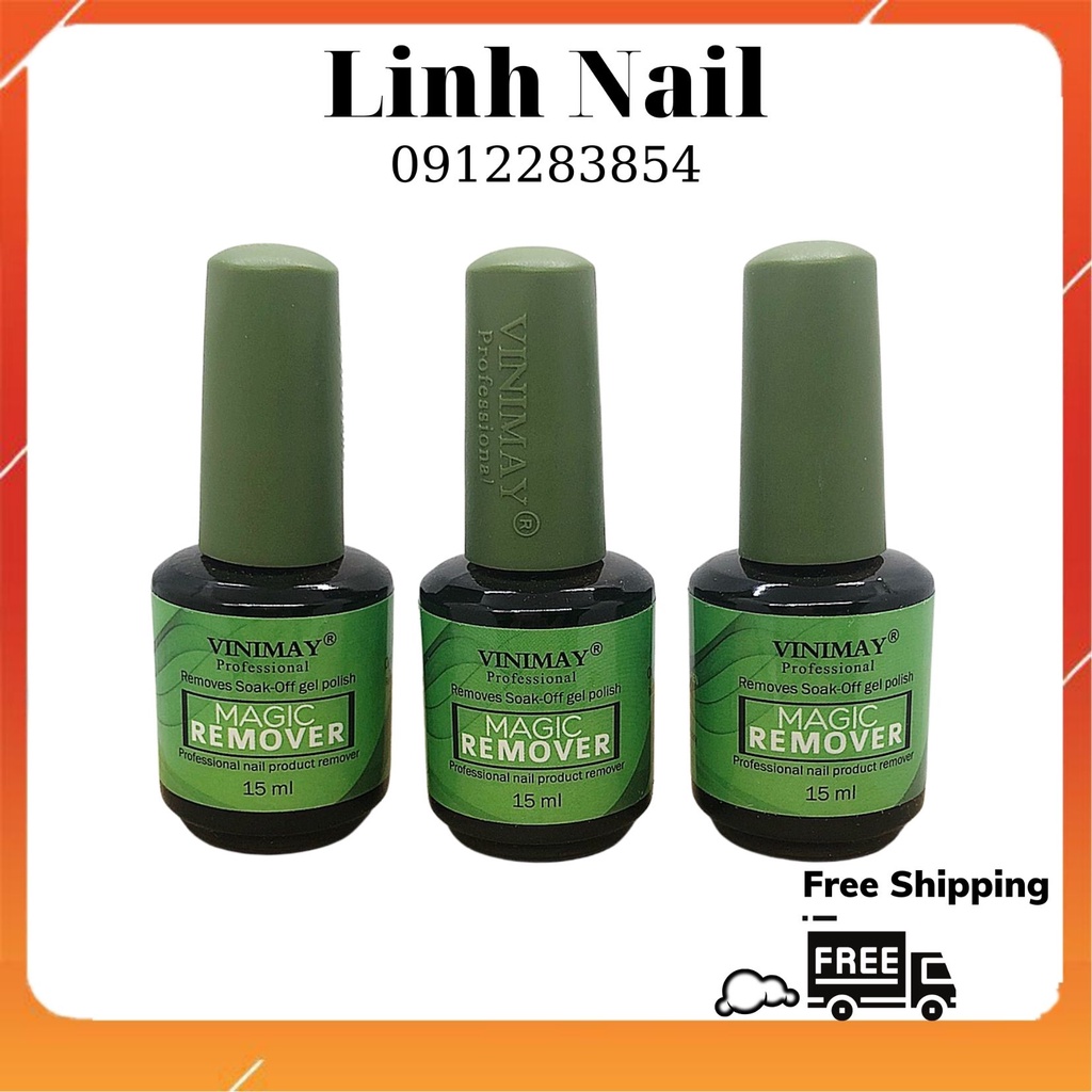 [Phá Gel ] - Nước Phá Gel Vinimay Chính Hãng - Đồ Nail Chuyên Dụng Cho Thợ Làm Móng (15ml)