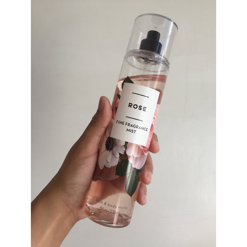 🤎 𝐁𝐨𝐝𝐲𝐦𝐢𝐬𝐭𝐯𝐧 - Body mist xịt thơm toàn thân Bath & Body Works Rose (30ml-50ml-100ml) 🤎 | BigBuy360 - bigbuy360.vn