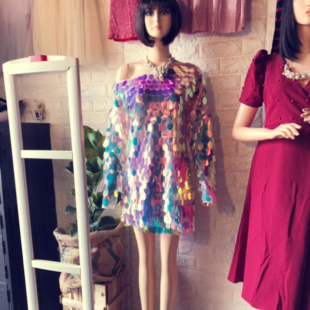 Đầm vảy cá bích phương