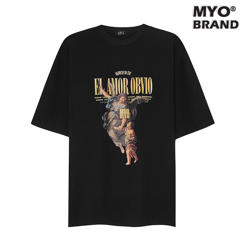 Áo Phông MYO Vải Cotton In Hình Amor Obvio