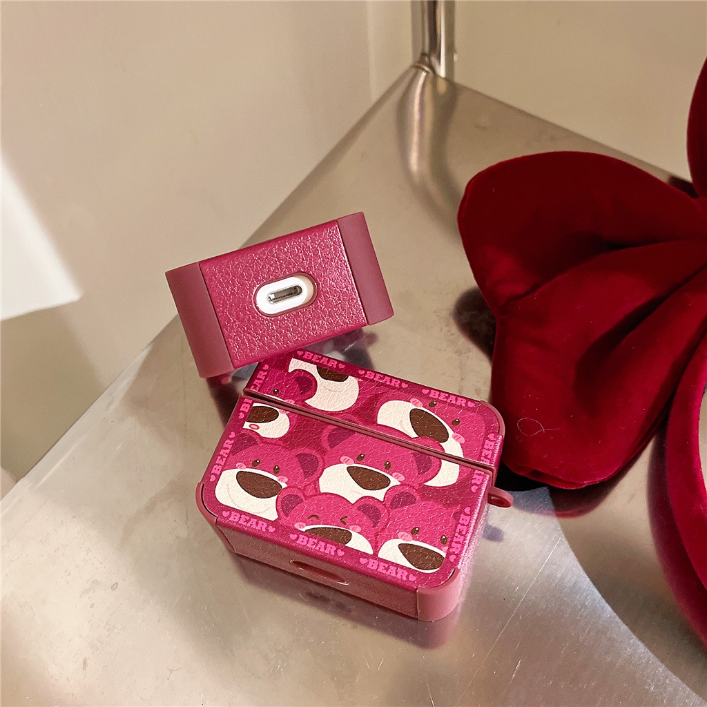 Vỏ Bảo Vệ Hộp Sạc Tai Nghe AirPods 1 2 3 Pro Không Dây Họa Tiết Hoạt Hình Dễ Thương Ốp