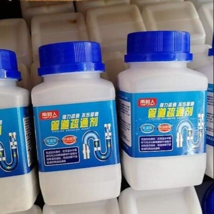 Bột thông cống bồn cầu đa năng thuốc thông cống hiệu quả xử lý triệt để tắc nghẽn hộp 280g - BTC