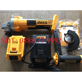 Máy mài góc dùng pin lithium-ion 20v-100mm cagli1001 kèm pin&sạc 20v