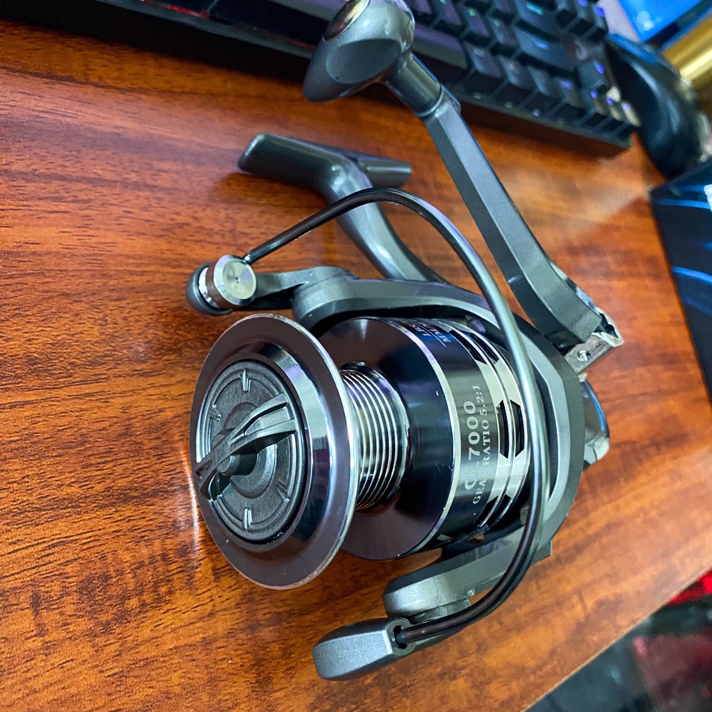 Máy Câu Cá Kim Loại Dawa CL Máy Câu Đứng 3000 Đến 7000 Đồ Câu Lure Chất Lượng