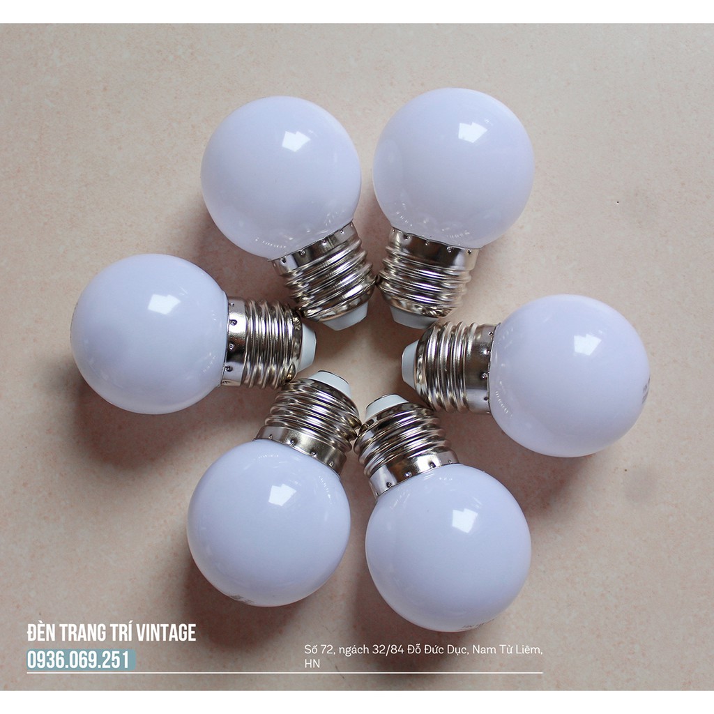 Siêu rẻ - Bóng đèn led kín nước 3W, bóng thủy tinh Edison ST64 4w kín nước trang trí sân vườn, nhà cửa, quán ăn | BigBuy360 - bigbuy360.vn