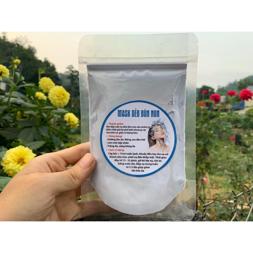 mặt nạ dẻo bùn non 100gram sản phẩm hanmade