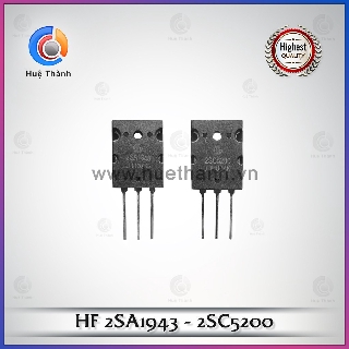 Sò HF 2SA1943 - 2SC5200 x 20 cặp, đảm bảo tin dùng, chất lượng, hàng uy tín, giá rẻ cạnh tranh, hỗ trợ lâu dài