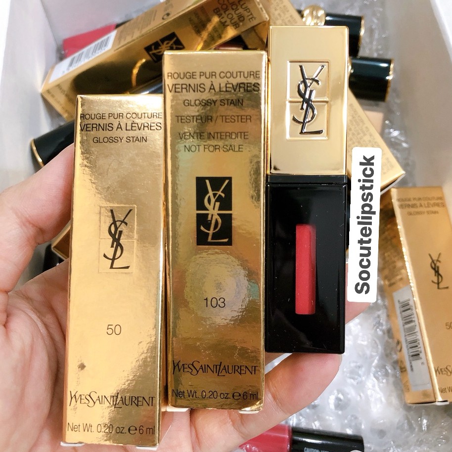 Son YSL Glossy Stain Tester Fullbox