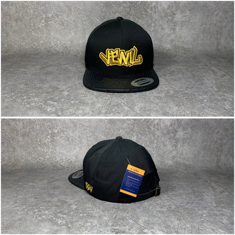 Mũ snapback venil gold chính hãng