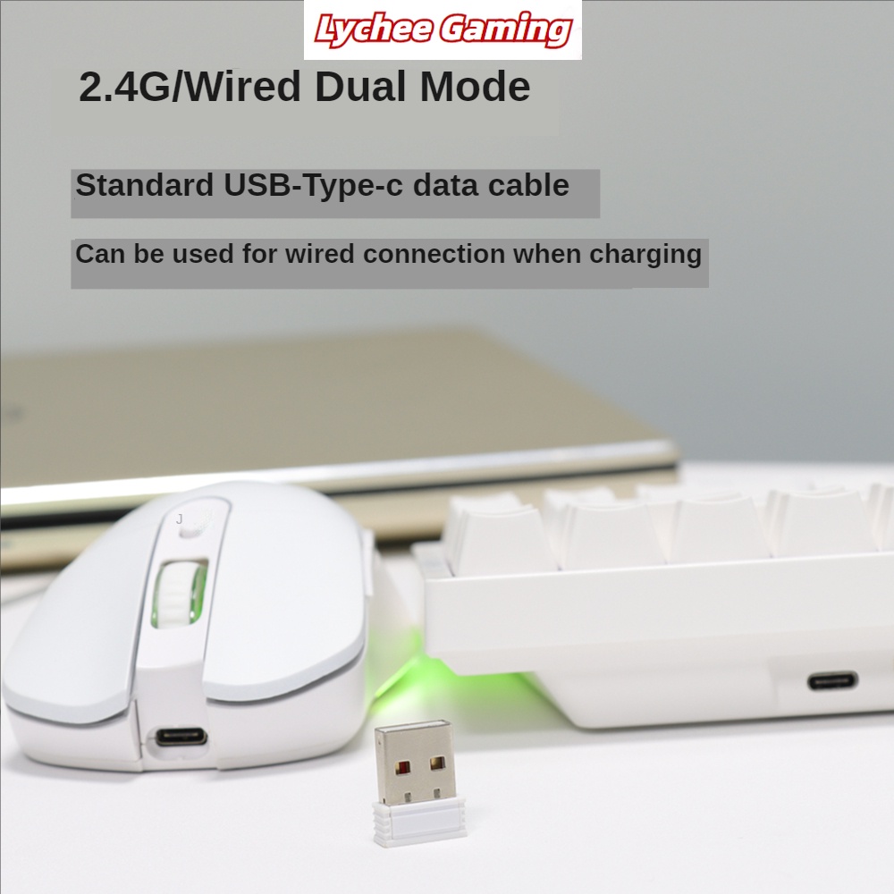 Bộ Bàn Phím Và Chuột Không Dây 2023 New RK84 84 Phím 2.4G RK84