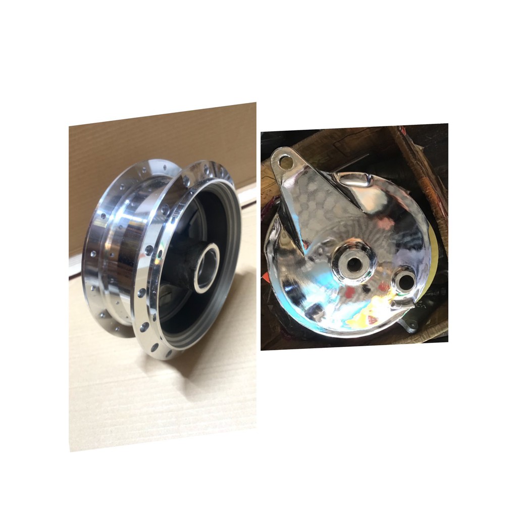 đùm mạ crom và má sau sirus