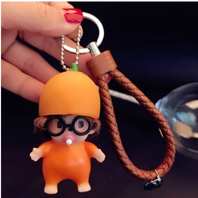 ♕♕♕ Móc Khoá Hình Các Em Bé Ngộ Nghĩnh ✓ BABY QUẢ CAM ✓ Mẫu Mã Độc Đáo, Mới Nhất 2018
