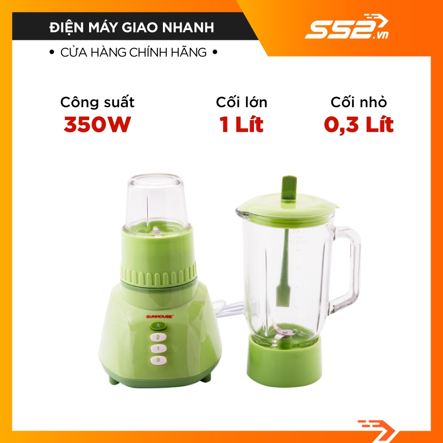 Máy Xay Sinh Tố SUNHOUSE SHD5112 - Hàng Chính Hãng