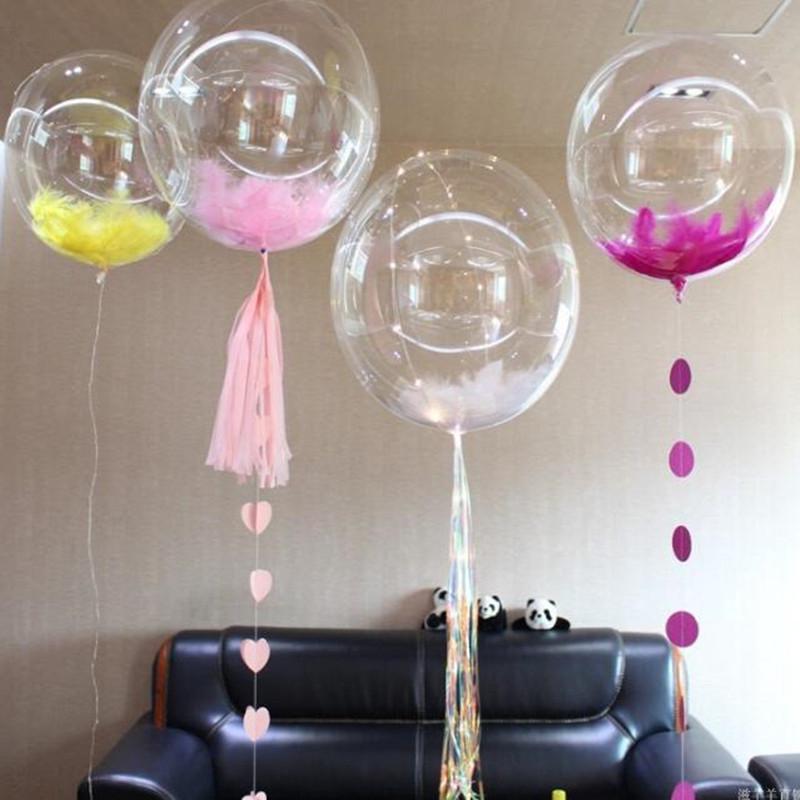 Bong Bóng Trong Suốt Trang Trí Tiệc