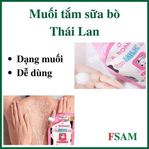 Tẩy tế bào muối sữa bò Thái Lan ( Hàng Thường)