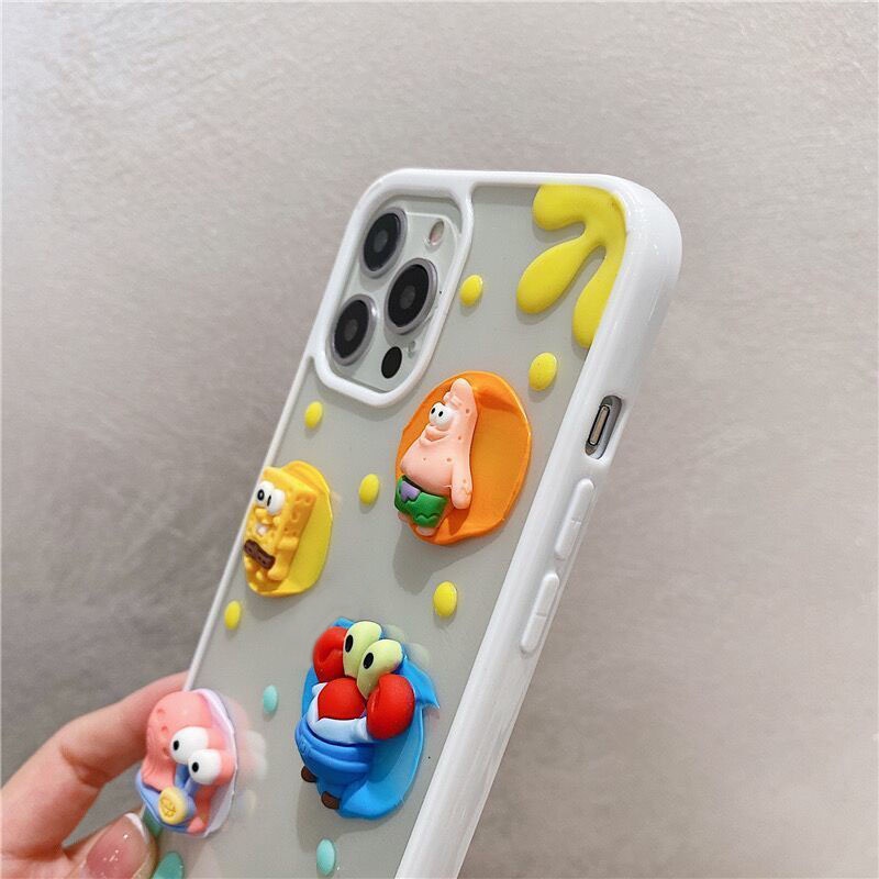 Ốp Điện Thoại Trong Suốt Cho Iphone 12 13 11 Pro Max X Xs Max Xr 7 8 Plus