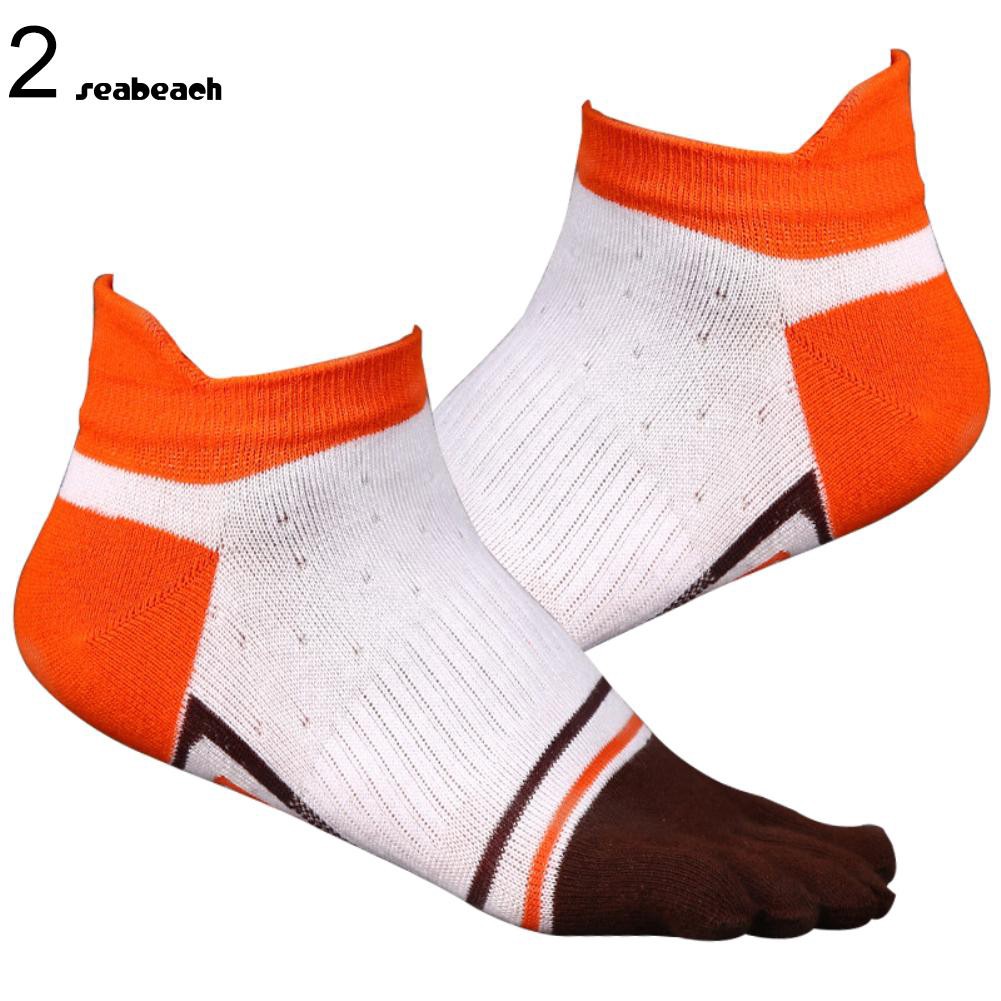 Tất thể thao cotton xỏ 5 ngón thoáng khí cho nam