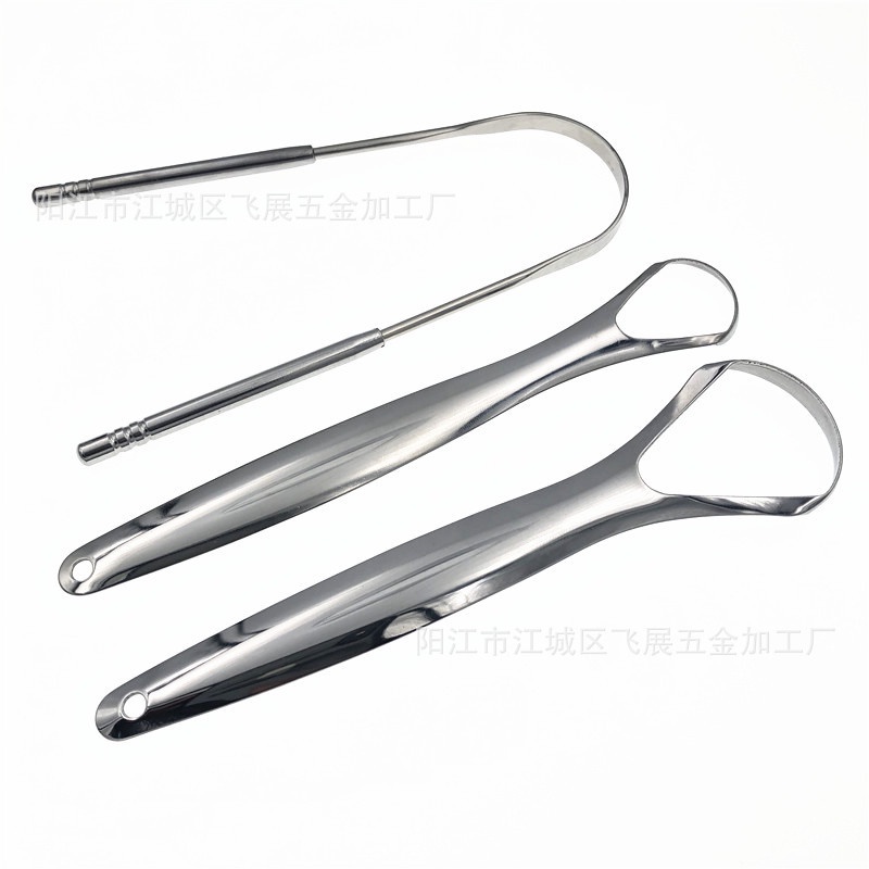 Dụng Cụ Cạo Lưỡi - Vệ Sinh Lưỡi Bằng Thép Cao Cấp - Vệ Sinh Răng Miệng Tại Nhà