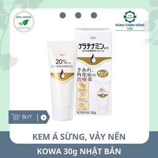 Kem á sừng, vảy nến kowa 30g nhật bản