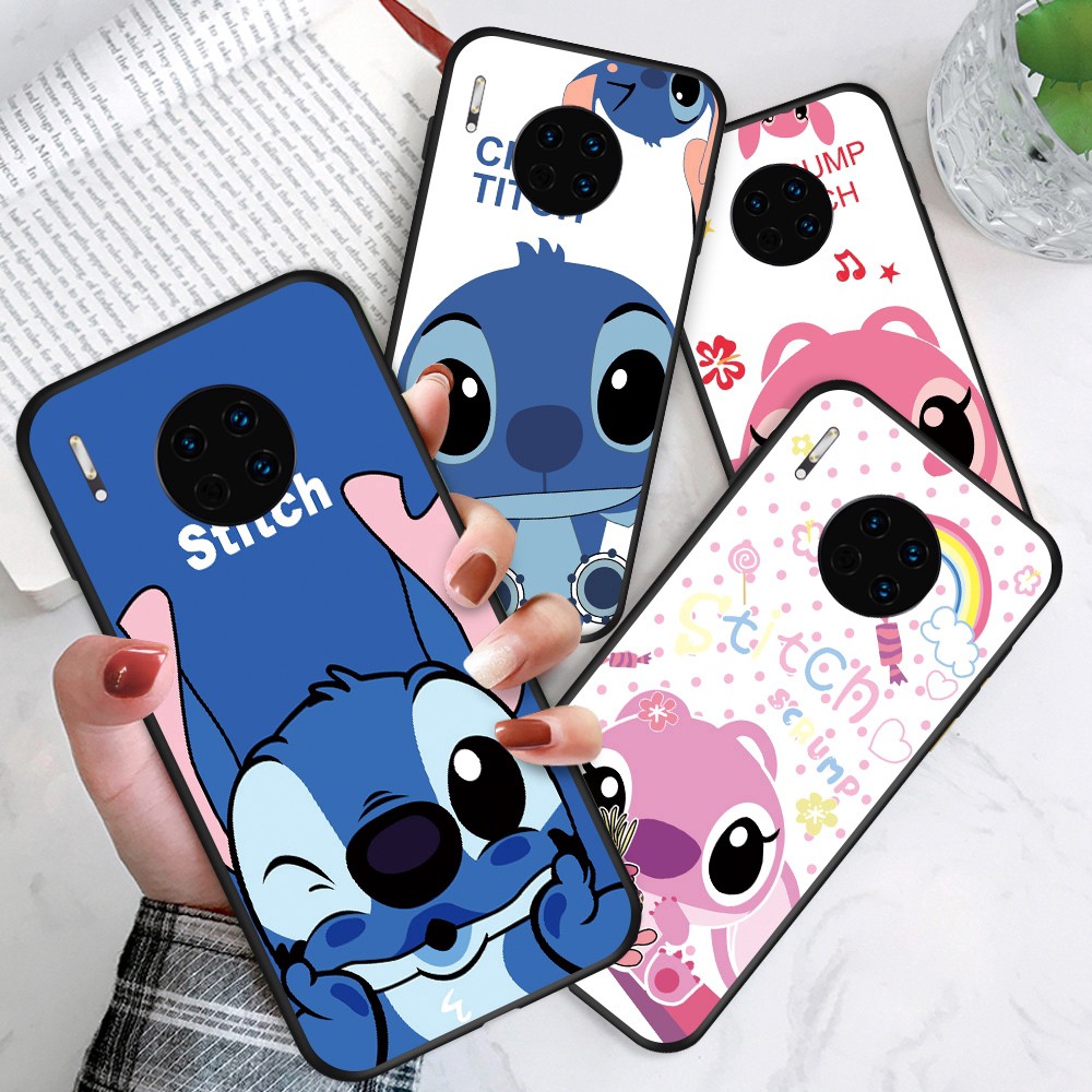 Huawei Mate10 Mate8 Mate9 Lite Mate 10 Pro 8 9 huawie For Soft Case Silicone Casing TPU Cute Cartoon Lovers Stitch Angel Sweetheart 626 Shockproof Phone Full Cover simple Macaron matte Back Cases