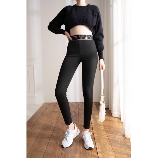 quần legging lót lông hàng QC