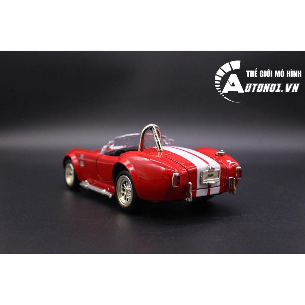 MÔ HÌNH XE SHELBY COBRA RED 1:26 MZ KHÔNG HỘP 1253