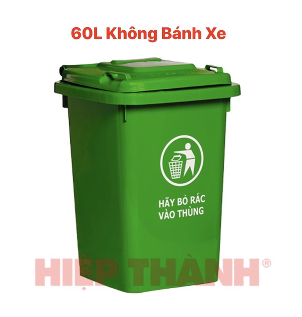 Thùng Rác Công Cộng Hiệp Thành 60L/90L/120L/150L/240L