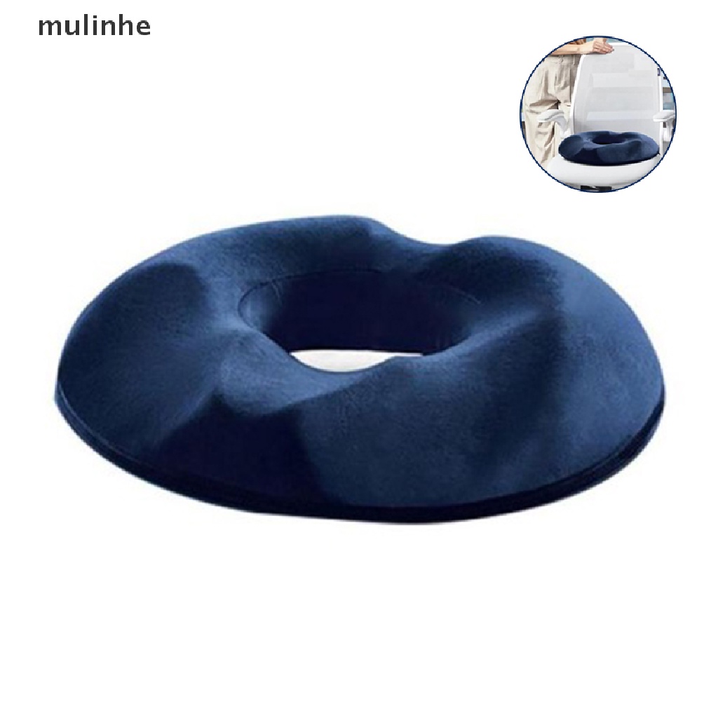 Đệm Ngồi Hình Bánh Donut Mềm Mại Thoải Mái Hỗ Trợ Giảm Bệnh Trĩ