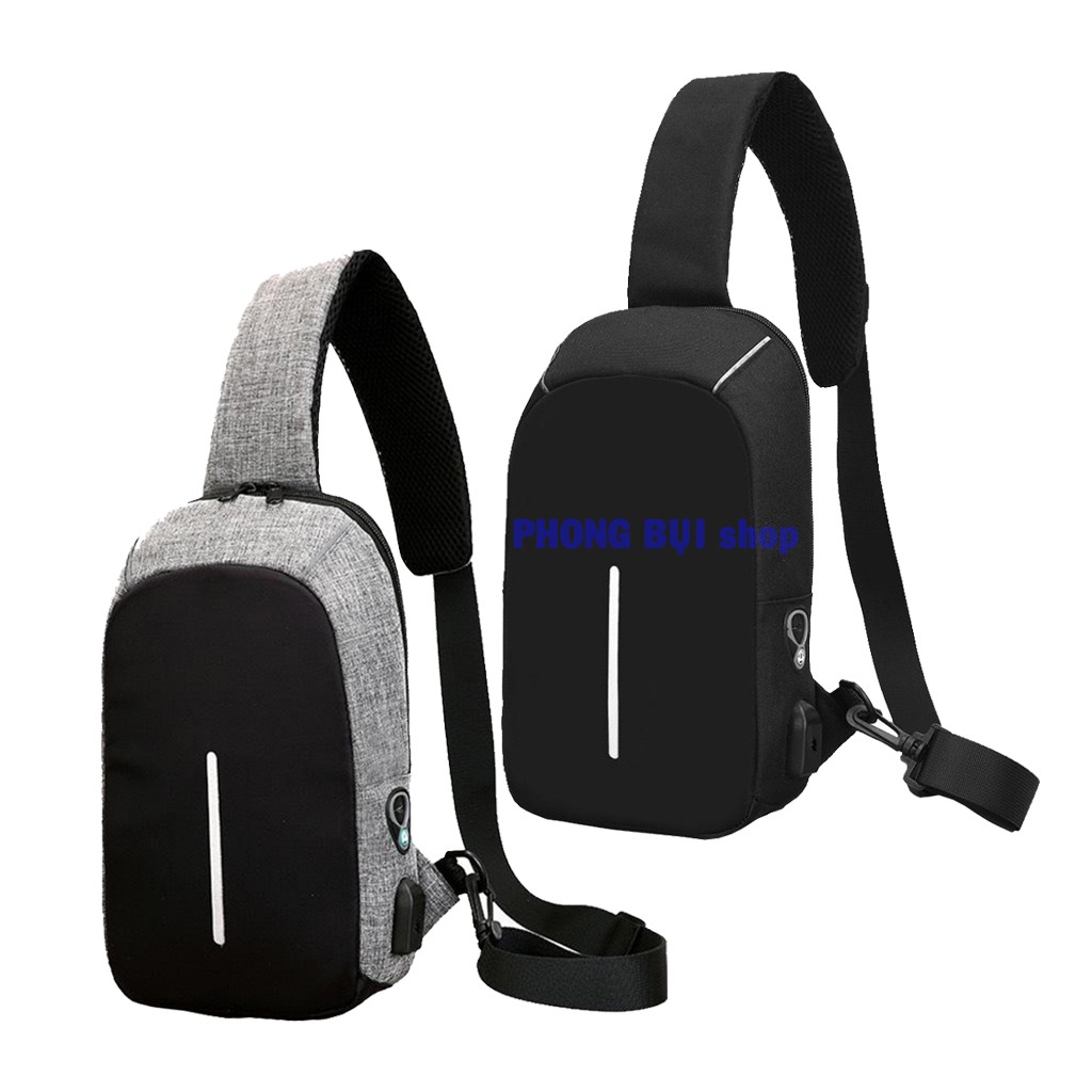 Túi Chéo Nam Hàng Quốc Năng Động Chất Vải Dù Cao Cấp Nhiều Ngăn Tiện Dụng Nhiều Bạn Trẻ Ưa Dùng PB033 Túi Nam Đeo Chéo | BigBuy360 - bigbuy360.vn