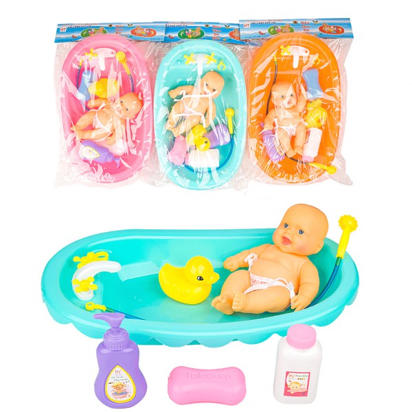 Bồn Tắm Đồ Chơi Búp Bê Cho Bé