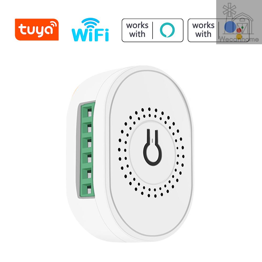 Công tắc điều khiển đèn thông minh kết nối WiFi 2 chiều tự động ngắt tương thích với Google Alexa