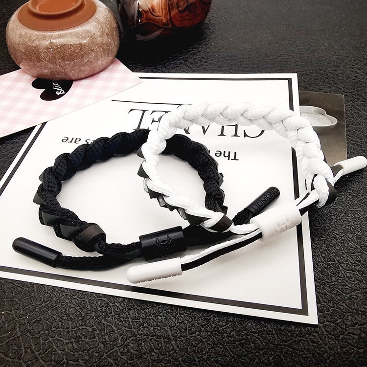 Vòng tay LWCC kiểu dệt phản quang thời trang cho cả nam và nữ