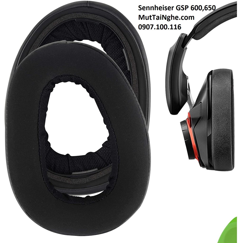 Mút tai nghe sennheiser gsp 600, gsp 650