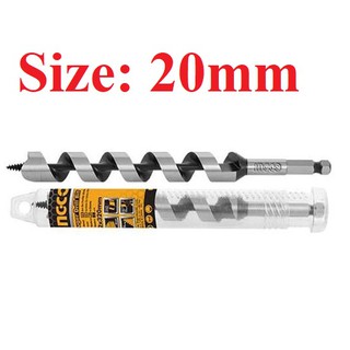 Mũi khoan gỗ xoắn ốc ingco dbw3212002