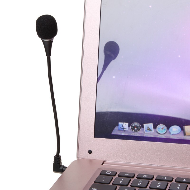 Micro Mini Lidu1 Cổng 3.5mm Chống Ồn Linh Hoạt Cho Pc Laptop Notebook