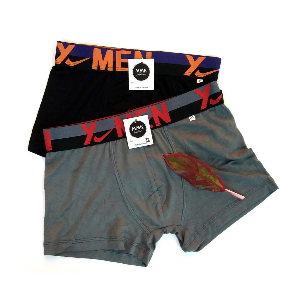 Quân sịp đùi, quần lót nam boxer, vải cotton 4 chiều- M004