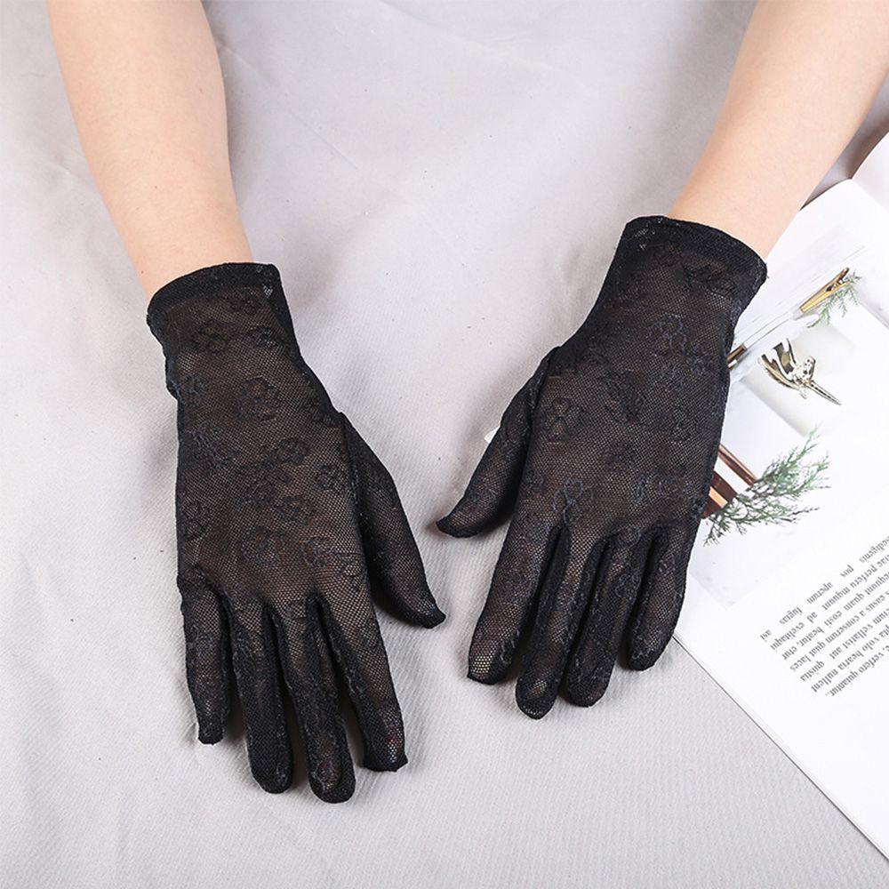 Găng Tay Lưới Chống Tia UV Chống Nắng Dành Cho Nữ Khi Lái Xe