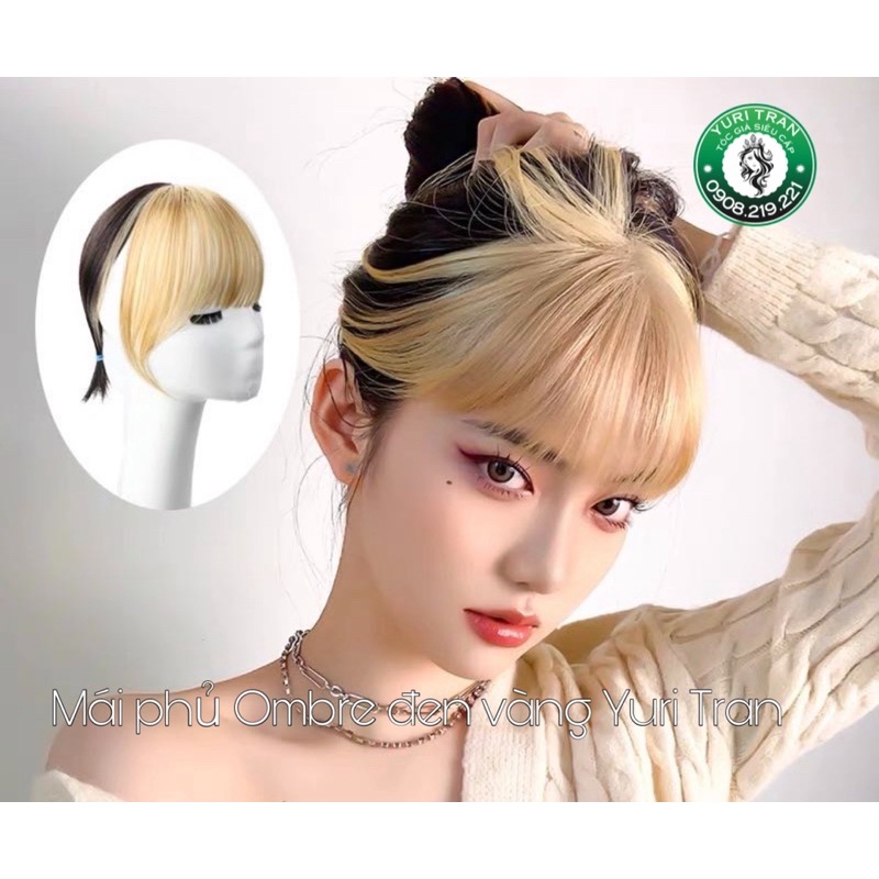 TÓC MÁI PHỦ THẦN THÁNH - CHE HÓI - SIÊU DỄ DÙNG - NHUỘM 2 MÀU ĐEN VÀNG TÂY SIÊU ĐẸP NHƯ ẢNH CHỤP THẬT