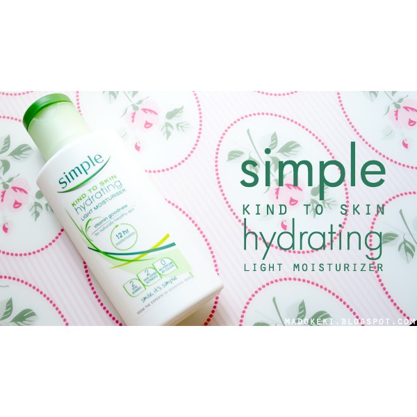 Kem Dưỡng Da Simple Kind To Skin Hydrating Light Moisturiser 125ml cho da dầu