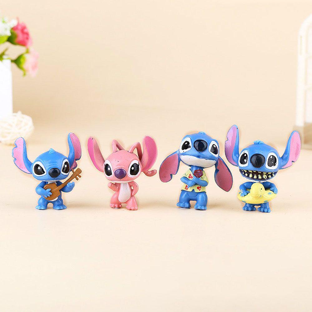 Set 10 Mô Hình Nhân Vật Hoạt Hình Stitch Dễ Thương