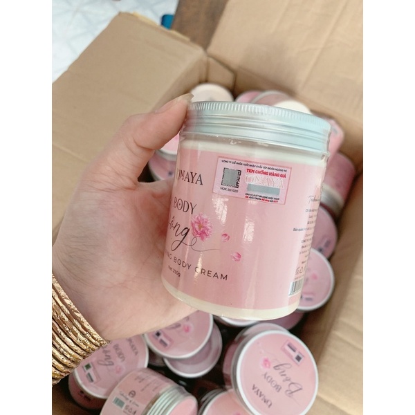 KEM BODY BÔNG ONAYA Hủ 500g Tặng 150g